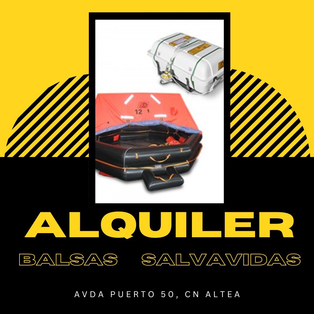Balsa Salvavidas Jobe Altea
