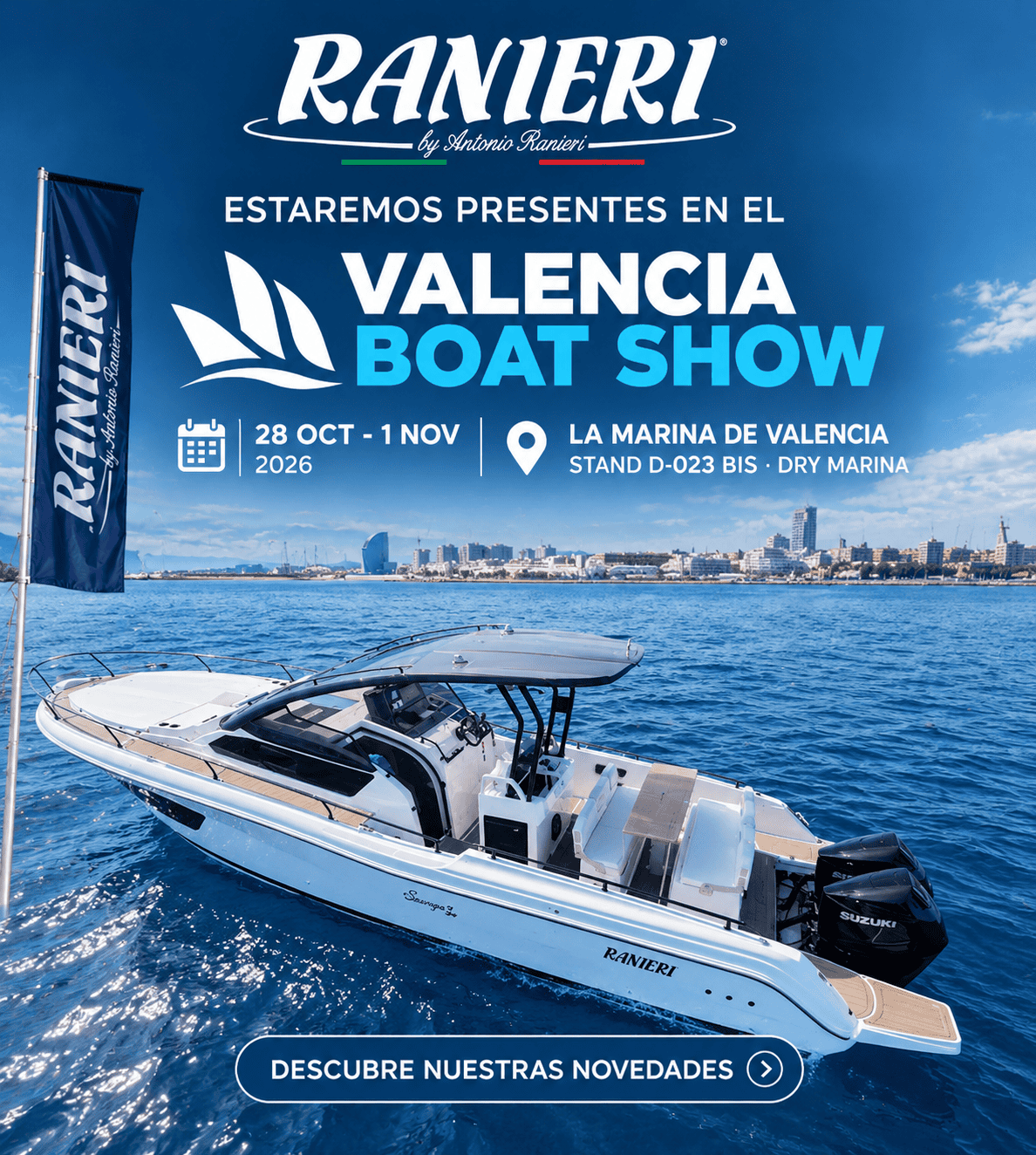 Ranieri Valencia boat show ranieri valencia boat